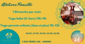 Atelier yoga en famille