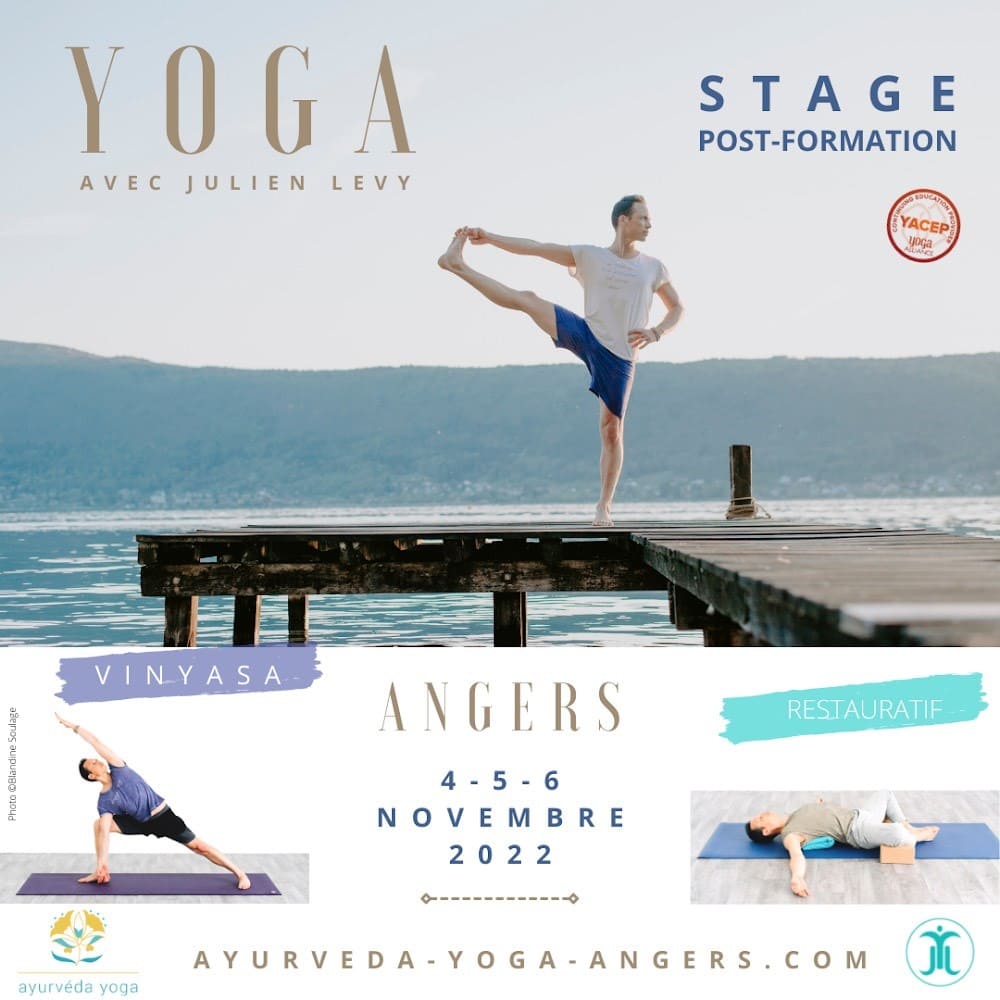 Stage de yoga avec Julien Lévy à Angers